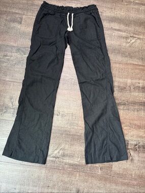 Roxy Black Drawstring Lounge Pants